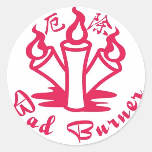 object talisman ronde sticker (Voorkant)