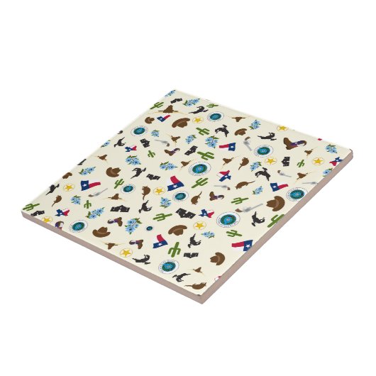 Objecten die bekend staan als Texas Tegeltje (Zijkant)