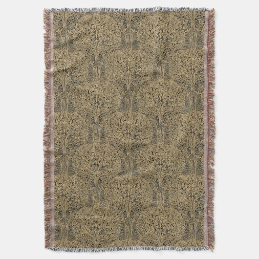 objecten en ambachtelijke vogels in het patroon T Deken (Voorkant Verticaal)