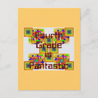 Objecten hebben een ontwerp van de vierde kwalitei briefkaart