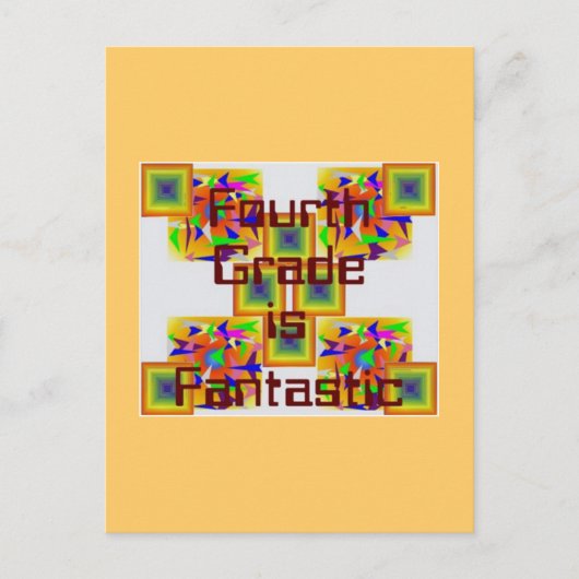 Objecten hebben een ontwerp van de vierde kwalitei briefkaart (Voorkant)