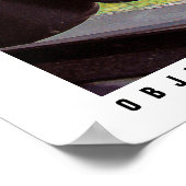 Objecten in spiegel poster (Hoek)