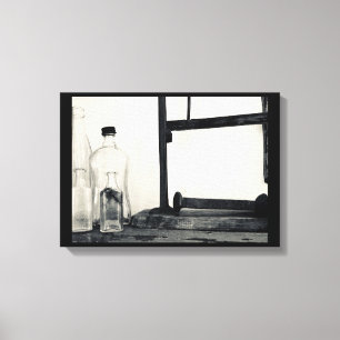  objecten - Industrieel Canvas wandkunst