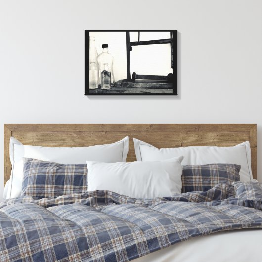  objecten - Industrieel Canvas wandkunst Afdruk (Insitu (Slaapkamer))