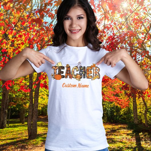 Objecten voor Herfst docent  T-shirt