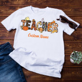 Objecten voor Herfst docent T-shirt