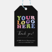 Objecten voor speciale acties Je Logo niet minimaa Cadeaulabel (Achterkant)