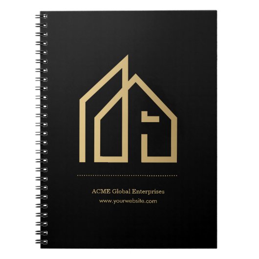 Objecten voor speciale acties Minimaal, Logo Notit Notitieboek (Voorkant)