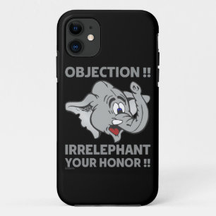 OBJECTIE! IRRELEPHANT UW HONOR! Case-Mate iPhone CASE