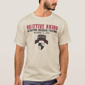 Objective Rhino: Operation Enduring Freedom 2001 T-shirt (Voorkant)