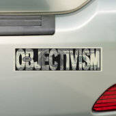 Objectivisme Bumpersticker (Op auto)