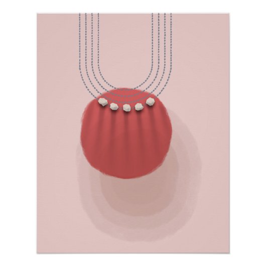 objet_10_sunrise glanzend poster (Voorkant)