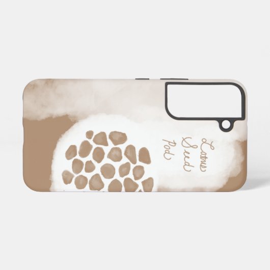 objet_11_lotuszaadpeul samsung galaxy hoesje (Achterkant horizontaal)