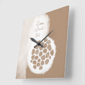 objet_11_lotuszaadpeul vierkante klok (Hoek)