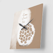 objet_11_lotuszaadpeul vierkante klok (Hoek)