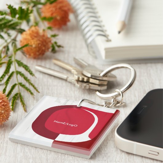 objet_12_trio acryl sleutelhanger (Voorkant Rechts)