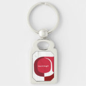 objet_12_trio metaal sleutelhanger (Voorkant)