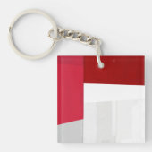 objet_13_kwartet acryl sleutelhanger (Voorkant)
