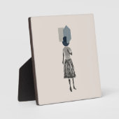 objet_14_een vrouw_1 fotoplaat (Voorkant)