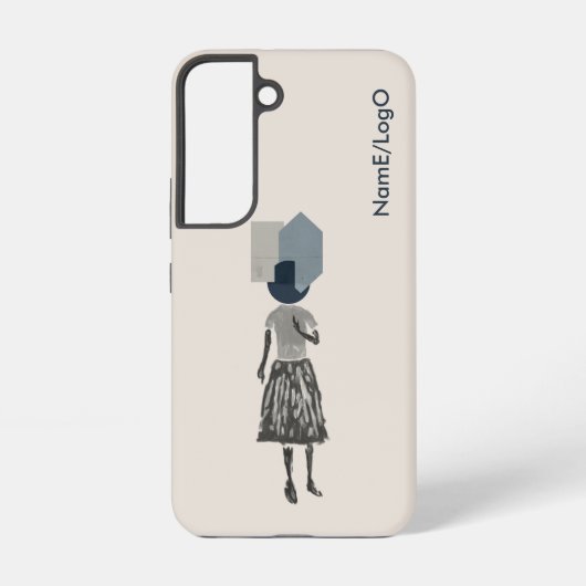 objet_14_une femme_1 samsung galaxy hoesje (Achterkant)