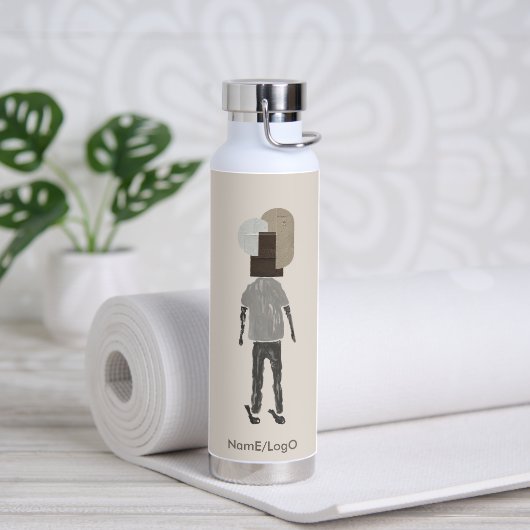 objet_15_een man_1 waterfles (Yoga)