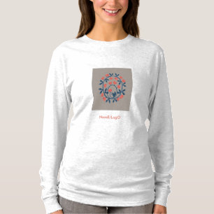 OBJET_17_A Zwaan in Bloemen T-shirt
