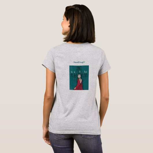 OBJET_19_UNE FEMME_2 T-shirt (Achterkant volledig)