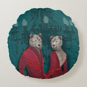 objet_20_une femme, un homme_2 rond kussen