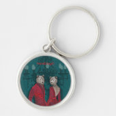 objet_20_une femme, un homme_2 sleutelhanger (Voorkant)