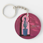 objet_21_a venster met een cactus acryl sleutelhanger (Voorkant)