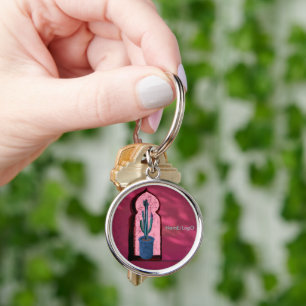 objet_21_a venster met een cactus sleutelhanger