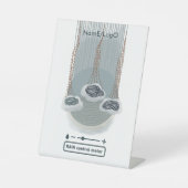 objet_2_rain control meter reclamebord met voetstuk (Voorkant)