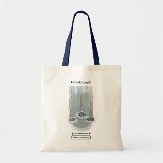 objet_2_rain controle meter tote bag (Voorkant)