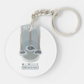 objet_2_rain regelmeter acryl sleutelhanger (Achterkant)