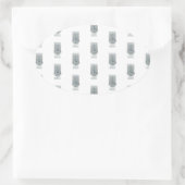 objet_2_regencontrolemeter ovale sticker (Tas)