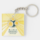 objet_3_sun controlemeter acryl sleutelhanger (Achterkant)