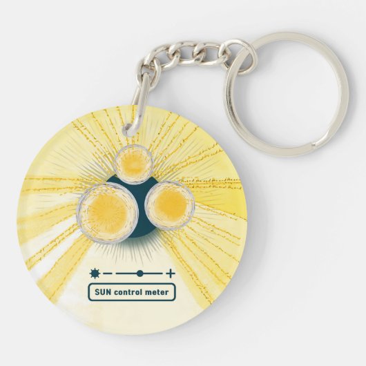 objet_3_sun controlemeter acryl sleutelhanger (Achterkant)