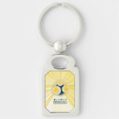 objet_3_zon controle meter metaal sleutelhanger (Voorkant)