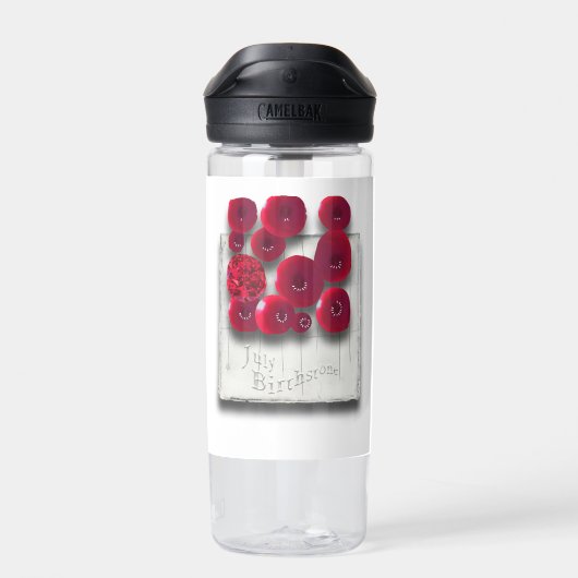 OBJET_4_Variaties op de robijn Waterfles (Achterkant)