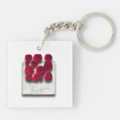 objet_4_variaties op het robijn acryl sleutelhanger (Achterkant)