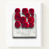objet_4_variaties op het ruby spiraal notebook notitieboek (Achterkant)