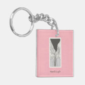 objet_6_buiten landschap acryl sleutelhanger (Voorkant Links)