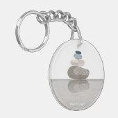 objet_7 laag acryl sleutelhanger (Voorkant Links)