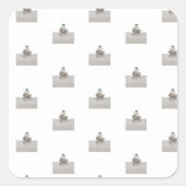 objet_7_layer vierkante sticker (Voorkant)