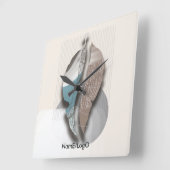 objet_8_herfstbladeren_1 vierkante klok (Hoek)