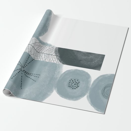 objet_9_herfstbladeren_2 cadeaupapier (Uitgerold)