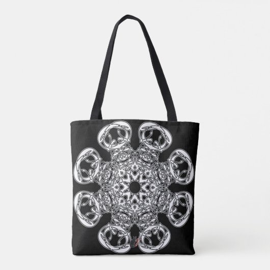 Objet d'art Octa Glyph Tote Bag (Achterkant)