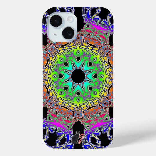 Objet d'art Spectra Glyph Case-Mate iPhone Case (Achterkant)