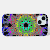 Objet d'art Spectra Glyph Case-Mate iPhone Case (Achterkant (horizontaal))