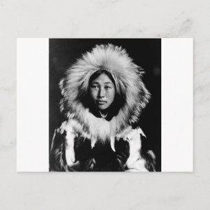 Obleka, een Eskimo-vrouw, 1907 Briefkaart